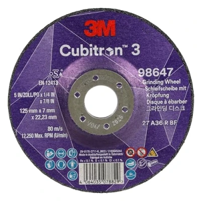 Afbeelding van Cubitron 98647 Afbraamschijf Diameter 125 mm Boordiameter 22.23 10 stuk(s)