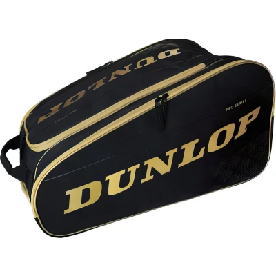 Afbeelding van Dunlop Paletero Pro Series Padel Tas Black Gold Zwart