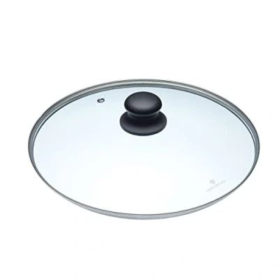Afbeelding van Masterclass Kitchencraft Glazen Deksel Ontworpen Voor Alle Steelpannen En Braadpannen 28 cm