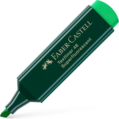 Afbeelding van tekstmarker Faber Castell 48 neon groen