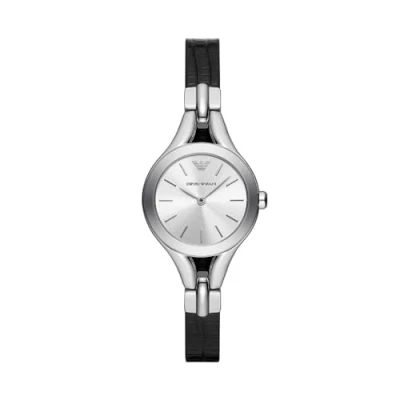 Afbeelding van Emporio Armani Traditional Horloge, Dames, Maat: One Size, Black