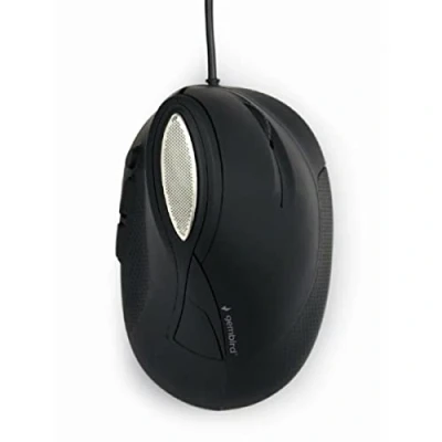 Afbeelding van 6 knops ergonomische muis, zwart