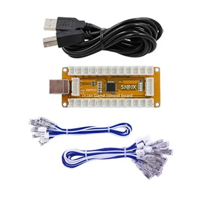 Afbeelding van SJ@JX Encodeur USB pour manette de jeu Arcade Zero Delay Nintendo Switch PC PS3 Raspberry Pi