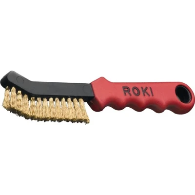 Afbeelding van Lessmann ROKI Staalborstel Messing 225 mm 1 stuk(s)