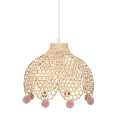 Afbeelding van Atmosphera Kids kinderlamp / Hanglamp bamboe Dia 28 cm