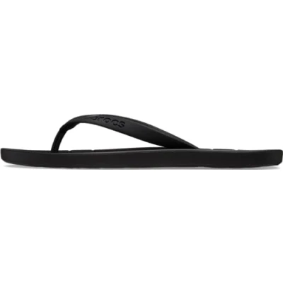 Afbeelding van Crocs flipflops, uniseks, zwart.
