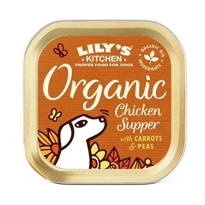 Afbeelding van Lily&#039;s Kitchen Dog Organic Chicken Supper 11X150 GR