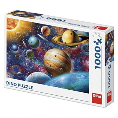 Afbeelding van Dino Legpuzzel Planeten 1000 stukjes voor volwassenen en kinderen