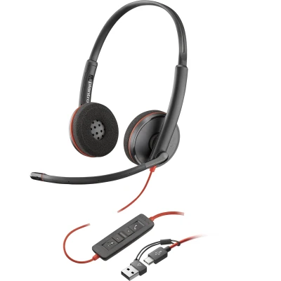 Afbeelding van Hoofdtelefoon met microfoon HP 8X228AA Zwart