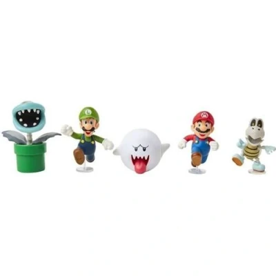 Image de Pack de 5 Figurines JAKKS PACIFIC Super Mario Bros : Boo! 10 cm