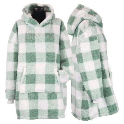 Afbeelding van Unique Living Hoodie Donna 70x50cm Green