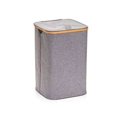 Afbeelding van Zeller Wasmand met deksel 1 vaks 54 liter