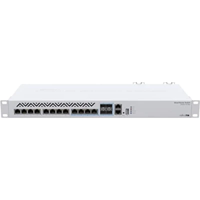 Afbeelding van Mikrotik CRS312 4C+8XG RM netwerk switch L3 10G Ethernet (100/1000/10000) 1U Wit