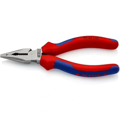 Image de KNIPEX 08 22 145 pince combinée pointue avec branches multi composants noir atramentisé mm