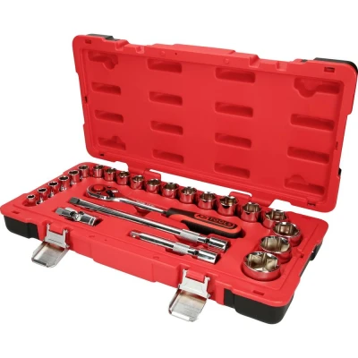 Afbeelding van KS TOOLS 1/2&quot; CHROMEplus dopsleutelset, 24 delig ( 958.0624 )