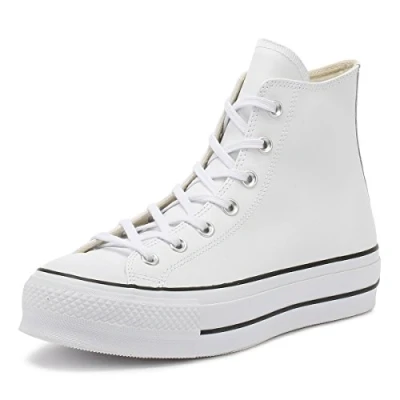 Image de Sneakers Converse All Star Lift HI Blanc pour Unisex 37,5