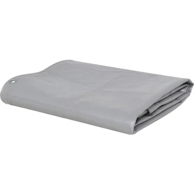 Afbeelding van Dekzeil 650 g/m² 4x7 m grijs