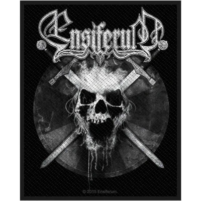 Afbeelding van Ensiferum Skull Patch Zwart