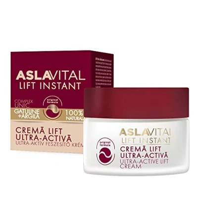 Afbeelding van Aslavital lift Instant Ultra active cream with Gatuline and Argilla 100% Natural 50ml
