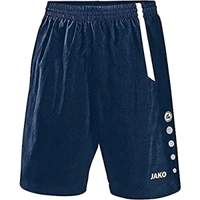 Afbeelding van JAKO Short Turin Zonder binnenslip Navy/wit