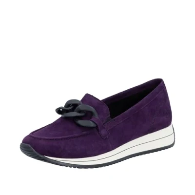 Afbeelding van Remonte Damespantoffels D0H10 Slip on losse zool, Grijs 42