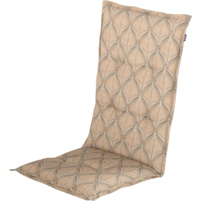Afbeelding van Hartman Tuinkussen Hoge Rug 123 X 50 8 Vince Caramel Bruin Tuinkussens