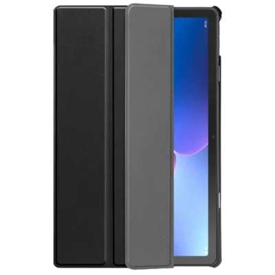 Afbeelding van Just in Case Smart Tri Fold PU leer Book Zwart Lenovo Tab M10 Plus