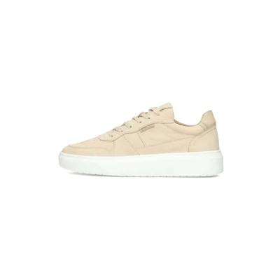 Afbeelding van PS Poelman ENZO Sneakers laag, Heren, Maat: 45, Dark beige Leer