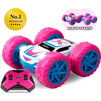 Afbeelding van Spectron 360 cross bestuurbare auto in de kleur Roze