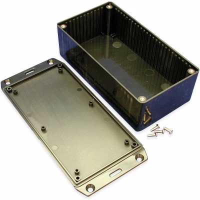Afbeelding van Hammond Electronics 1591DFLBK Euro behuizing ABS Zwart 1 stuk(s)