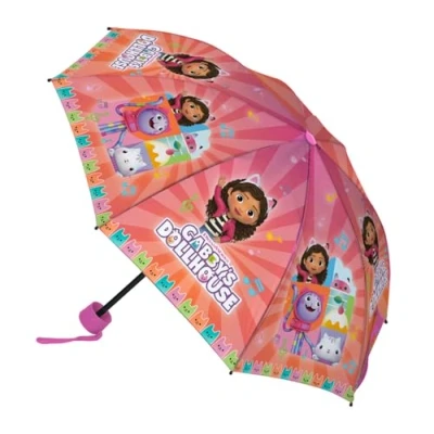 Afbeelding van Coriex Gabby opvouwbare paraplu, roze, Roze