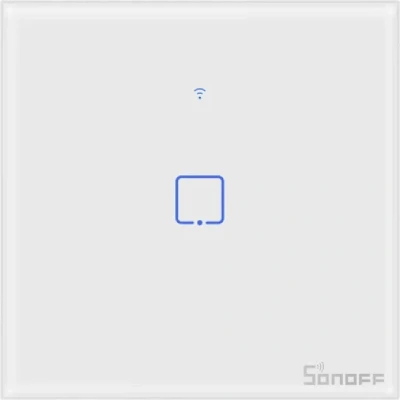 Afbeelding van Interruttore Smart Sonoff IM190314009 T0EU1C Switch Touch Wi Fi Bianco