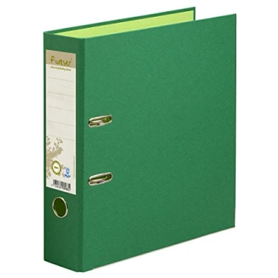 Afbeelding van Exacompta Ref. 53983E 1 x A4 MAXI Prem &#039;Touch Forever rugbreedte 80 mm mechanisch buitenafmetingen: 32 29 8 cm, DIN formaat, kleur: Donkergroen