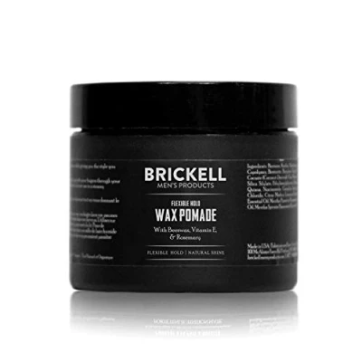 Afbeelding van Brickell Flexible Hold Wax Pomade 59 ml.