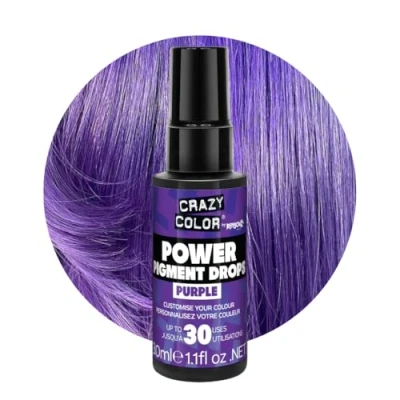 Afbeelding van Crazy Color Red Power Pigments 30 toepassingen Ultra geconcentreerde pigmenten, gepersonaliseerde toner en semi permanente kleuring voor thuis veganistische formule zonder bleekmiddel