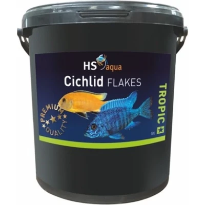 Afbeelding van HS Aqua Cichlid Flakes 10 ltr