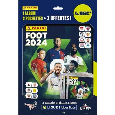 Afbeelding van Panini Foot 2024 Ligue 1 Uber Eats album + 2 hoezen gratis hoezen, 004623SPCFGD