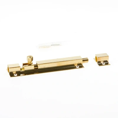 Afbeelding van Dulimex Profielgrendel DRG 791B messing gepolijst 25 x 100mm 0411.201.2599
