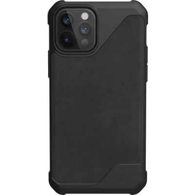 Afbeelding van UAG Metropolis LT iPhone 12 / Pro 6.1 inch black leather
