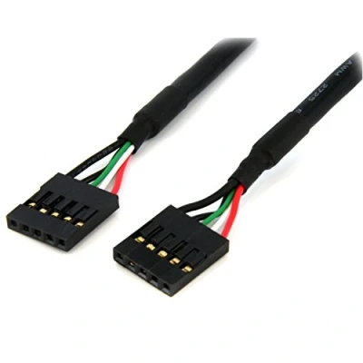 Image de StarTech.com 18in Internal 5 pin USB IDC Motherboard Header Cable F/F câble 45.7 cm