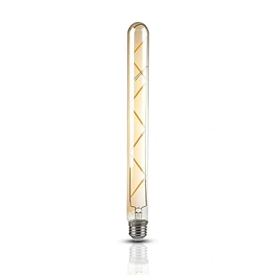 Afbeelding van V TAC LED filament T30 7W E27 diffuser amber warm wit (2200 K)
