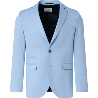 Afbeelding van The Blueprint Premium Mix &amp; Match Colbert Heren Lichtblauw dessin
