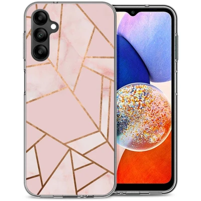 Afbeelding van iMoshion Hoesje Geschikt voor Samsung Galaxy A14 (5G) / (4G) Siliconen Color Backcover roze