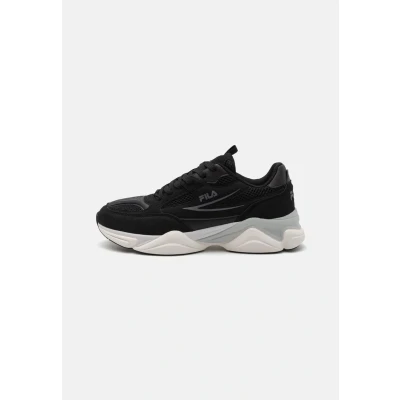 Afbeelding van Fila Recade Sneakers laag, Heren, Maat: 43, Black/castlerock Textiel/ synthetisch