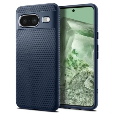 Afbeelding van Spigen Liquid Air Hoesje voor de Google Pixel 8 Back Cover Flexibel TPU Blauw