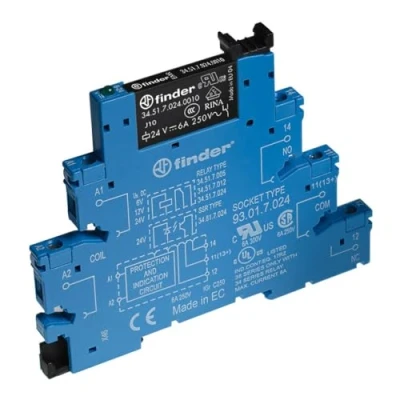 Afbeelding van Find Interfacerelais. 1W 6A 24Vuc