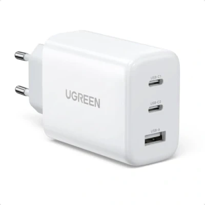 Afbeelding van UGREEN 2x USB C / A 65W PD QC oplader