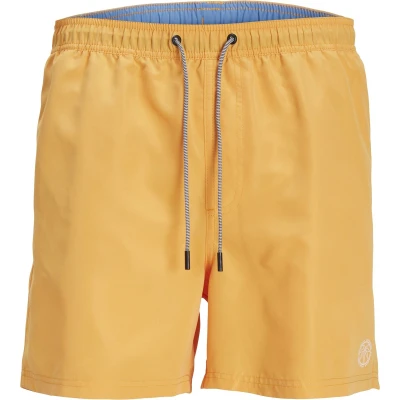 Afbeelding van Jack &amp; Jones Jpstfiji JJ Solid Zwemshorts, Heren, Maat: Large, Apricot