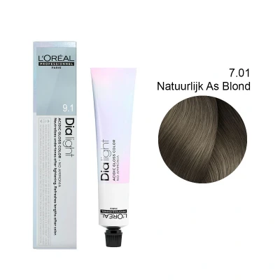 Afbeelding van L&#039;Oréal Professionnel Dia Light 7.01 Natuurlijk As Blond
