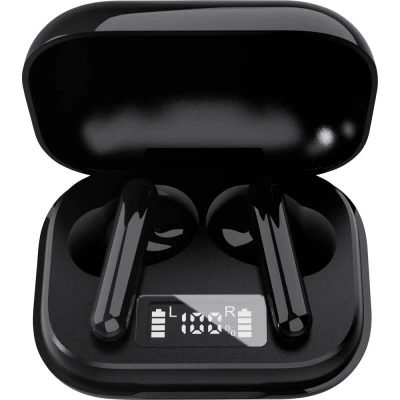 Afbeelding van Denver TWE 38 In Ear oordopjes Bluetooth Zwart Indicator voor batterijstatus